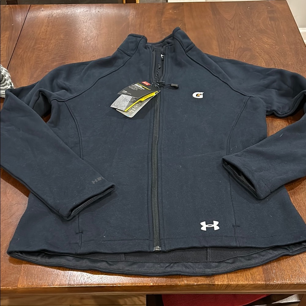 Under Armour Black Zip-Up Hoodie